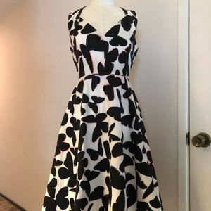 Butterfly Fit and Flare dress